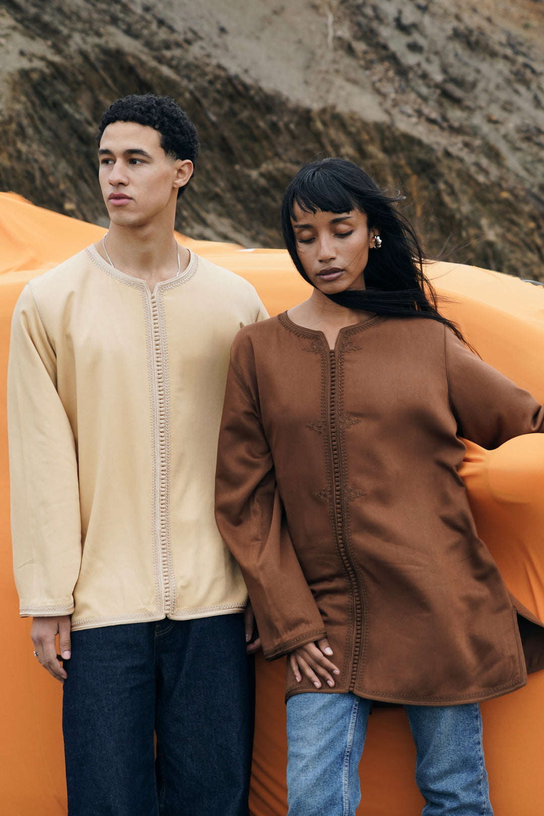 Ardi Mlifa Tunic Men Saffron