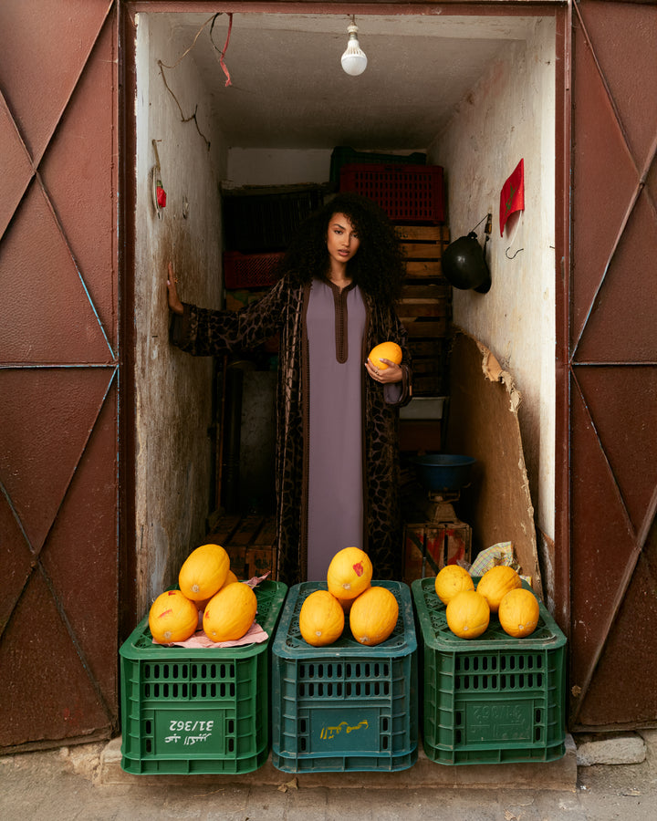 Mira Abaya Mink Brown