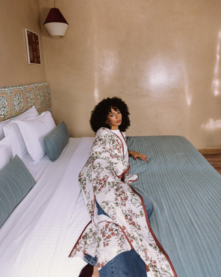 Wardah Floral Kimono