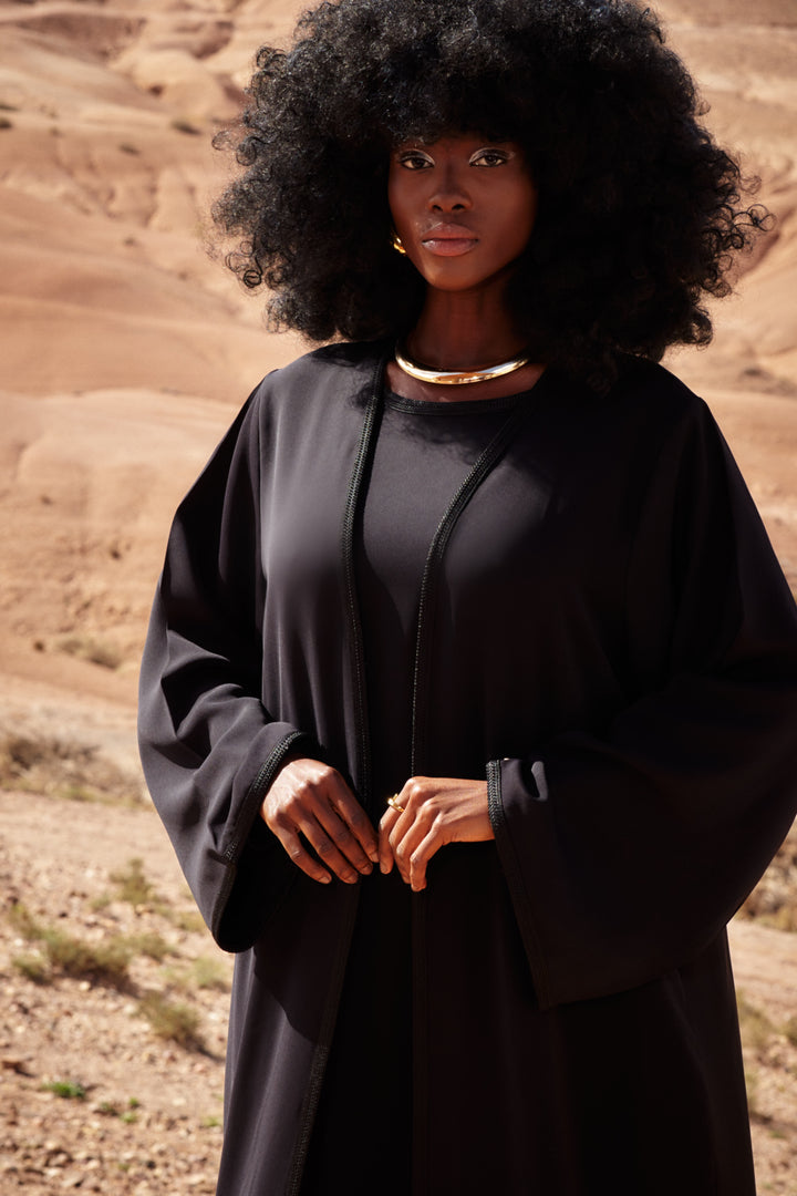 Aya Abaya Black