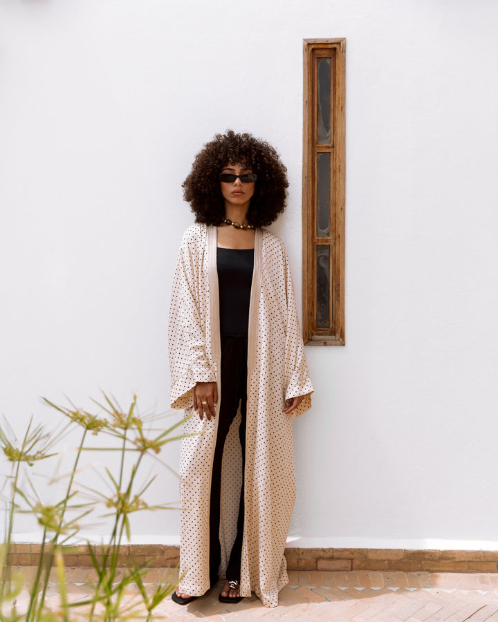The Polka Dot Abaya Pearl Limited Edition
