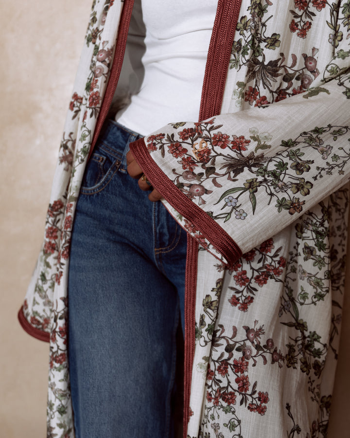 Wardah Floral Kimono