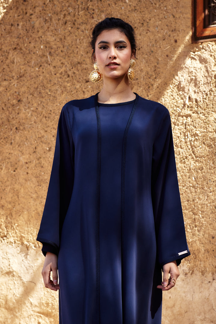 Aya Abaya Midnight Blue