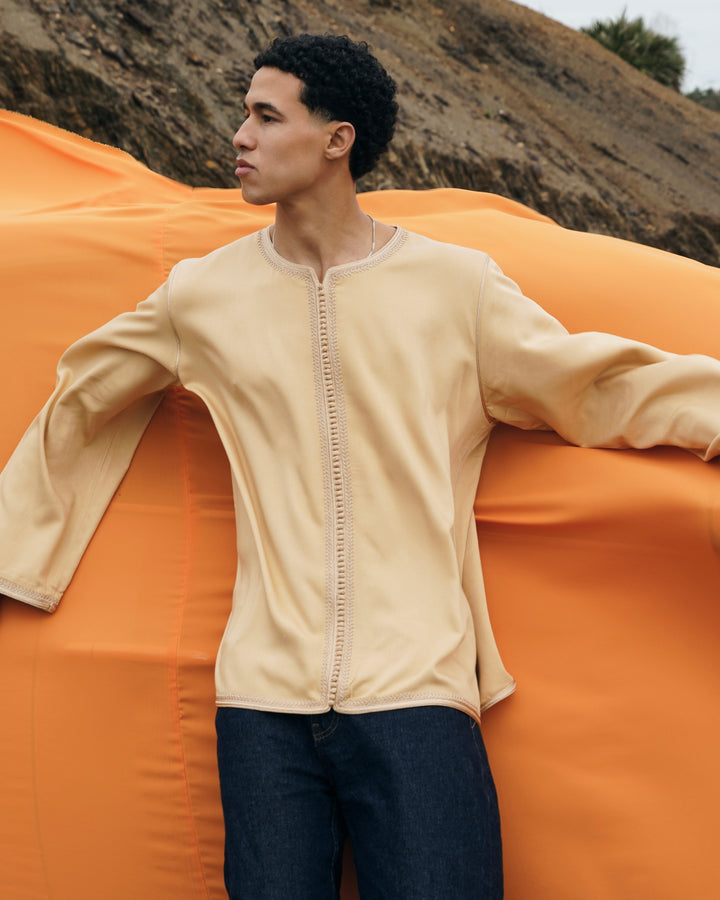 Ardi Mlifa Tunic Men Saffron