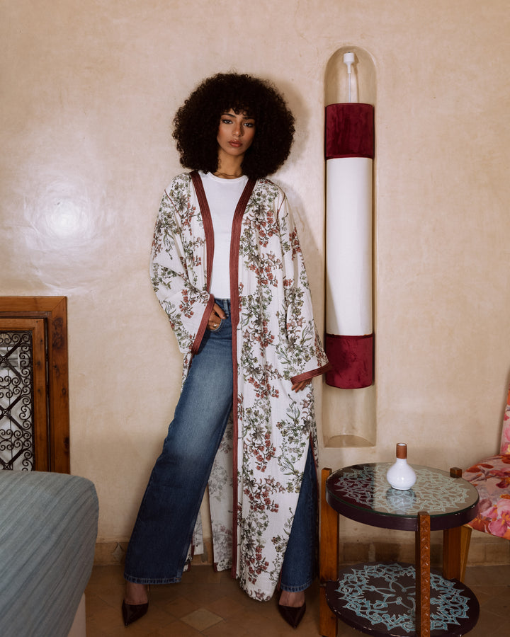Wardah Floral Kimono