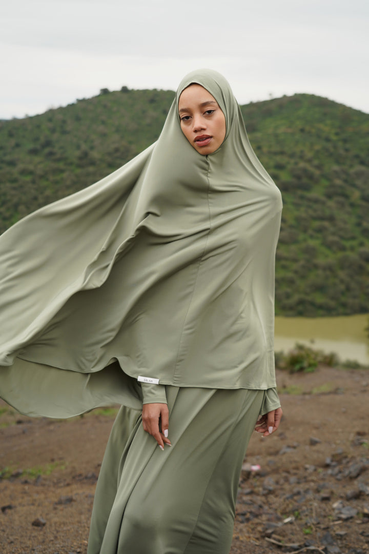 Khimar Set Olive